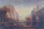 Albert Bierstadt Lake in the Yosemite Valley oil painting picture wholesale